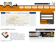 Tablet Screenshot of d3s.com.br